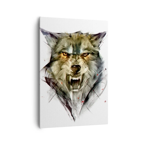 Obraz na plátne - Ani krok! - 70x100 cm