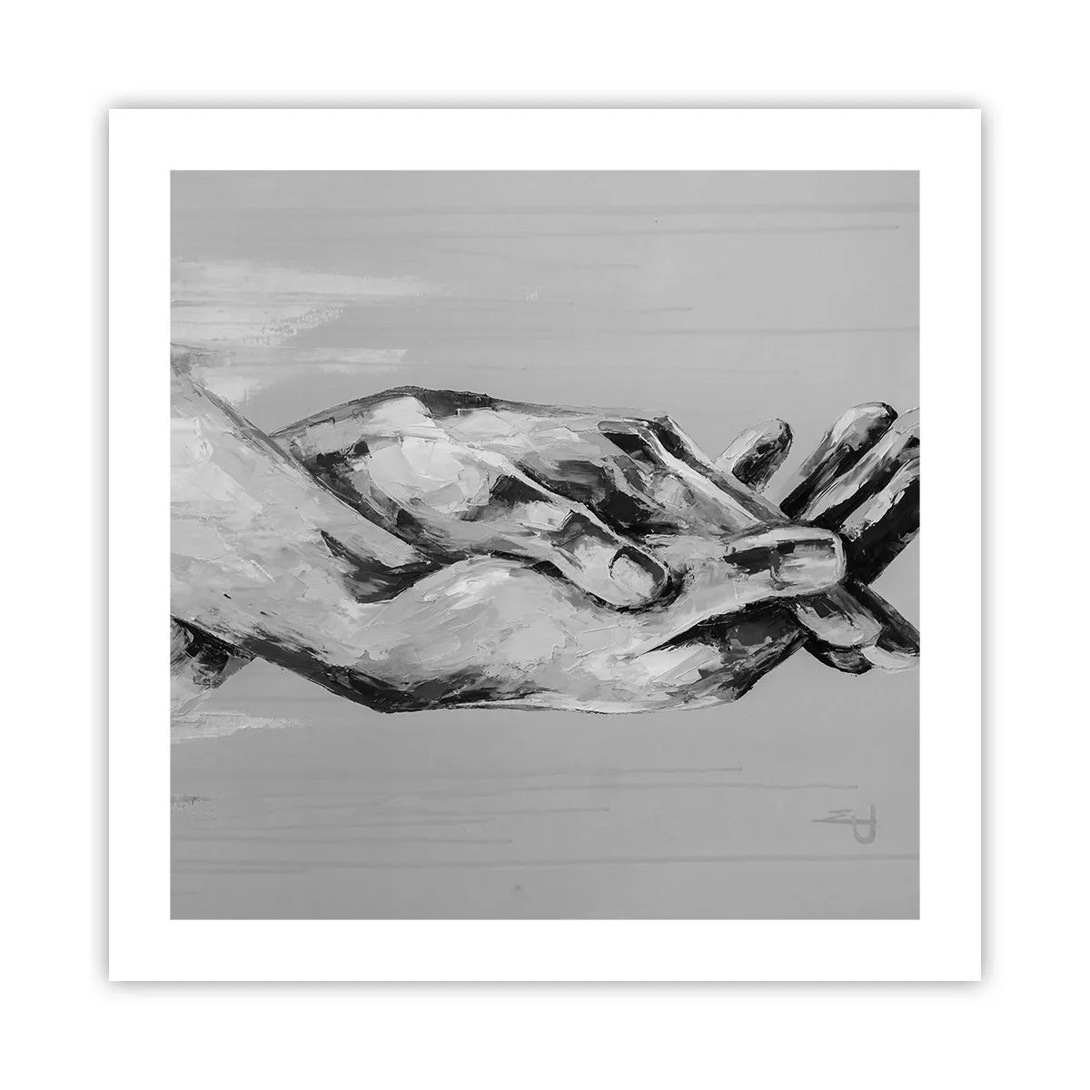 Plagát - Začiatok… - 50x50 cm