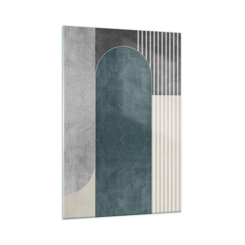 Obraz na skle - Kompozícia na úrovni - 70x100 cm