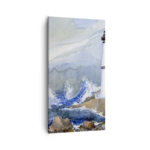 Obraz na plátne - Proti tme a hromobitiu - 55x100 cm