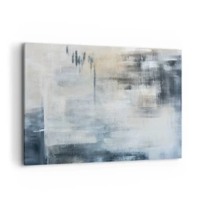 Obraz na plátne - Za závojom modrej - 100x70 cm