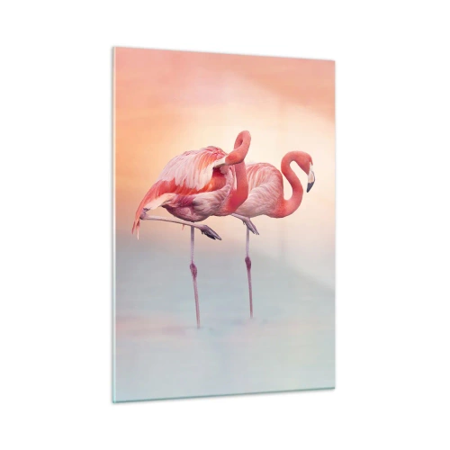 Obraz na skle - Vo farbe zapadajúceho slnka - 50x70 cm