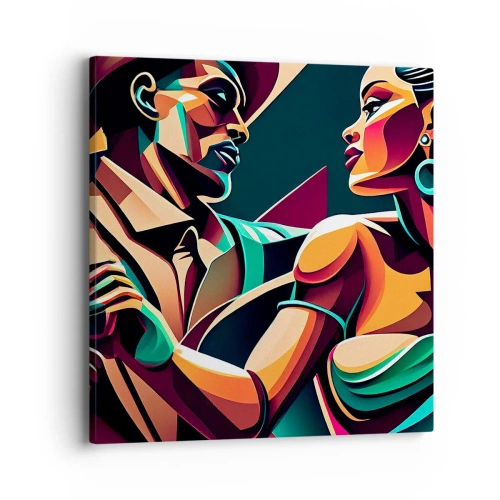 Obraz na plátne - V rytme srdca - 40x40 cm