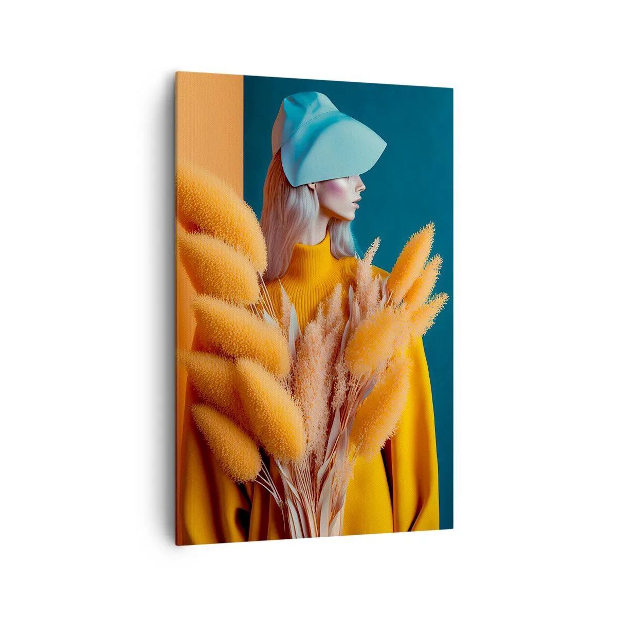 Obraz na plátne - Chlpatý portrét - 80x120 cm