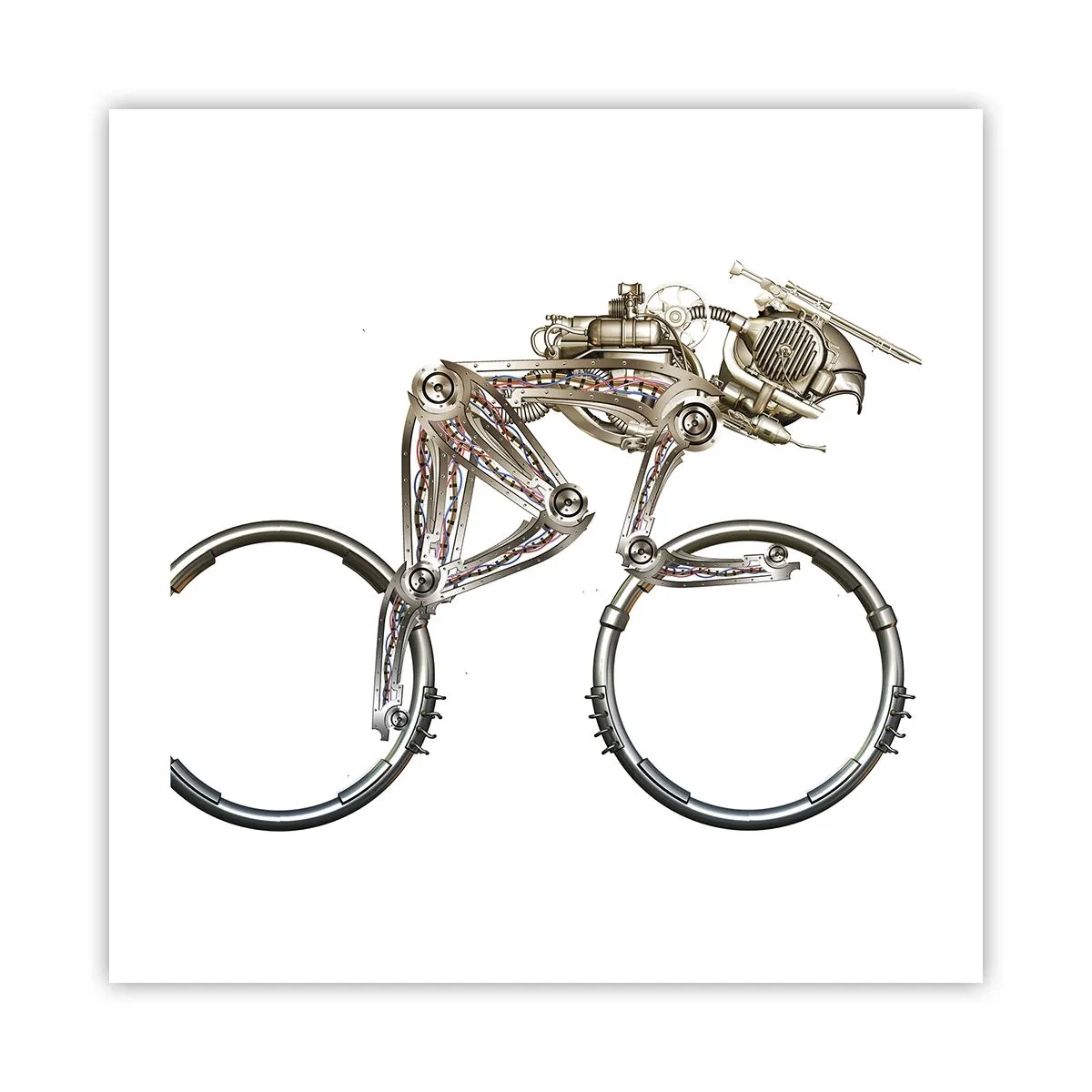 Plagát - Úžasný stroj - 50x50 cm