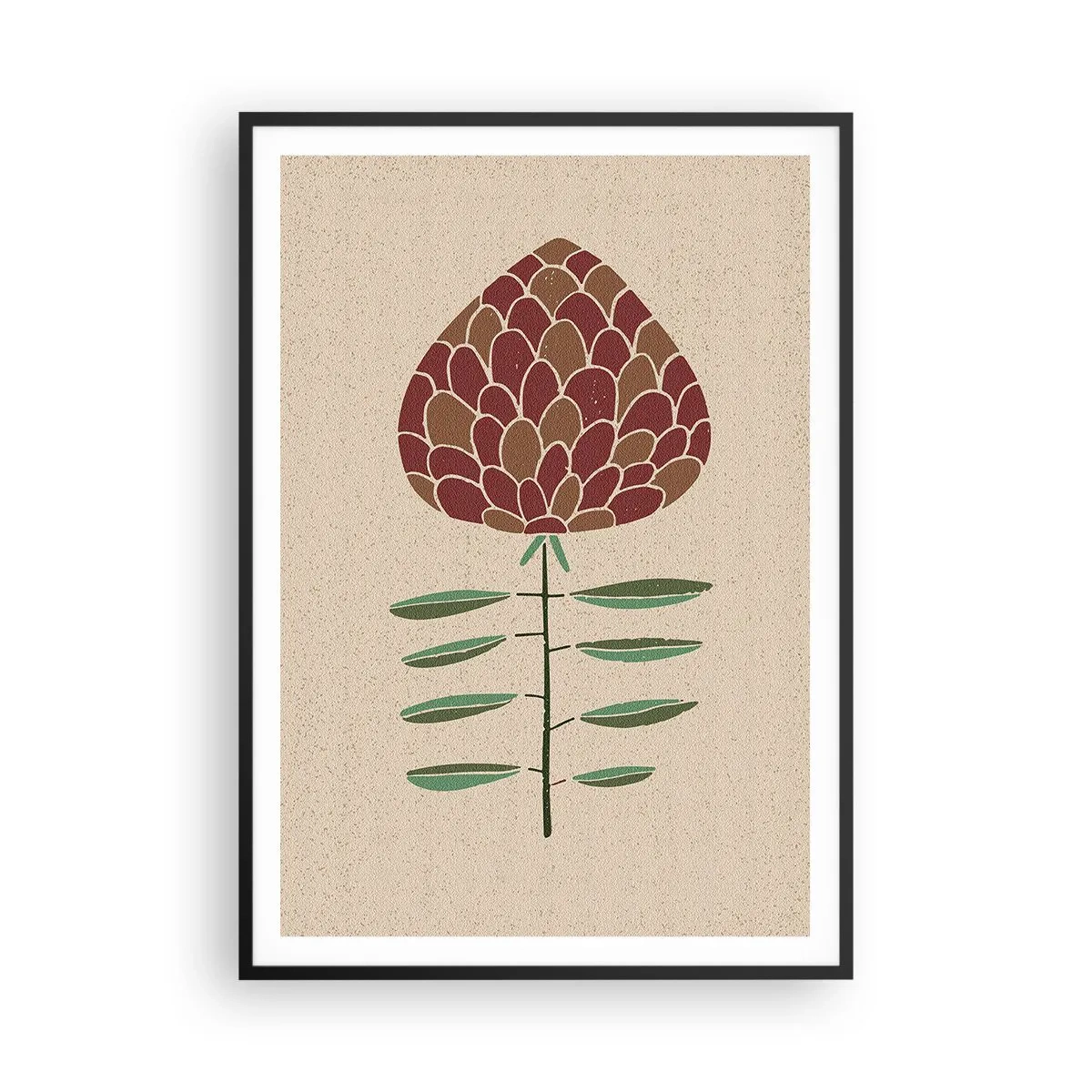 Plagát v čiernom ráme - Šéf šéfov - 70x100 cm