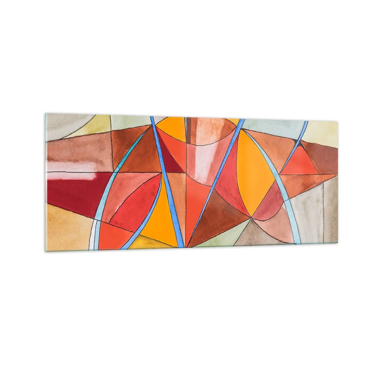 Obraz na skle - Kolotoč, kolotoč snov - 100x40 cm