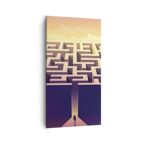 Obraz na plátne - Čas rozhodnutí - 55x100 cm