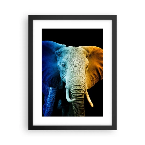 Plagát v čiernom ráme - Excentrický muž, avšak nie podivín - 30x40 cm