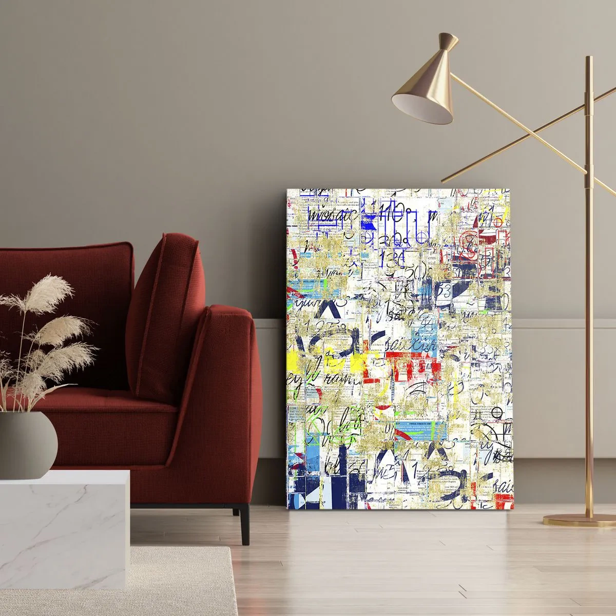 Obraz na plátne - Proste poteší oči - 50x70 cm