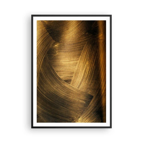 Plagát v čiernom ráme - V zlatom labyrinte - 70x100 cm