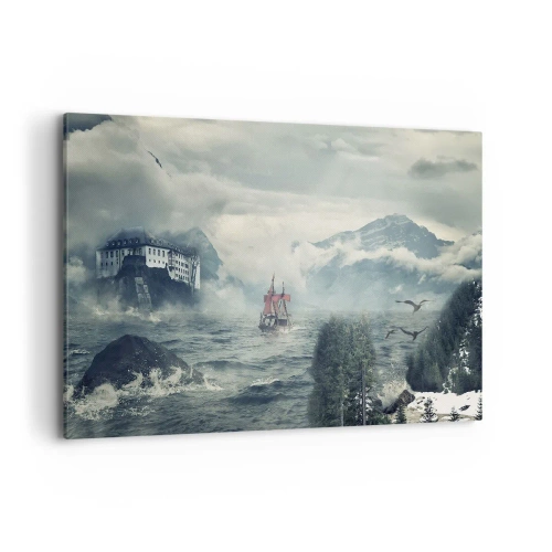 Obraz na plátne - V kúzelných vodách - 100x70 cm