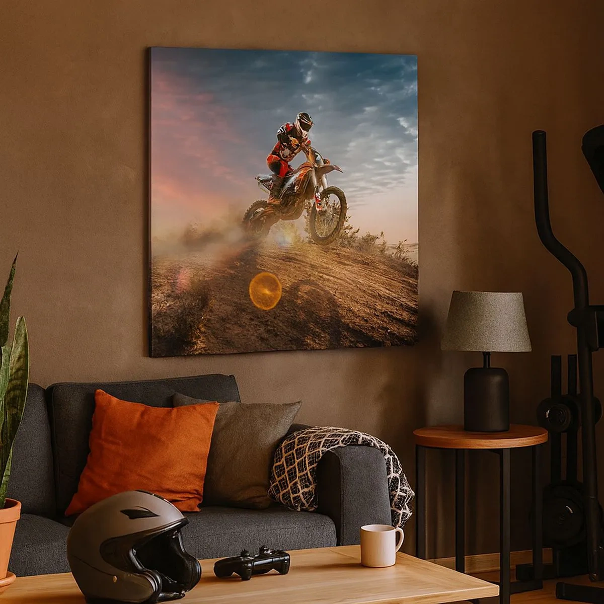 Obraz na plátne - Pre víťazstvo - 30x30 cm