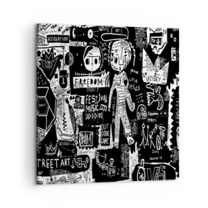 Obraz na plátne - Práva a radosti duševnej mladosti - 50x50 cm