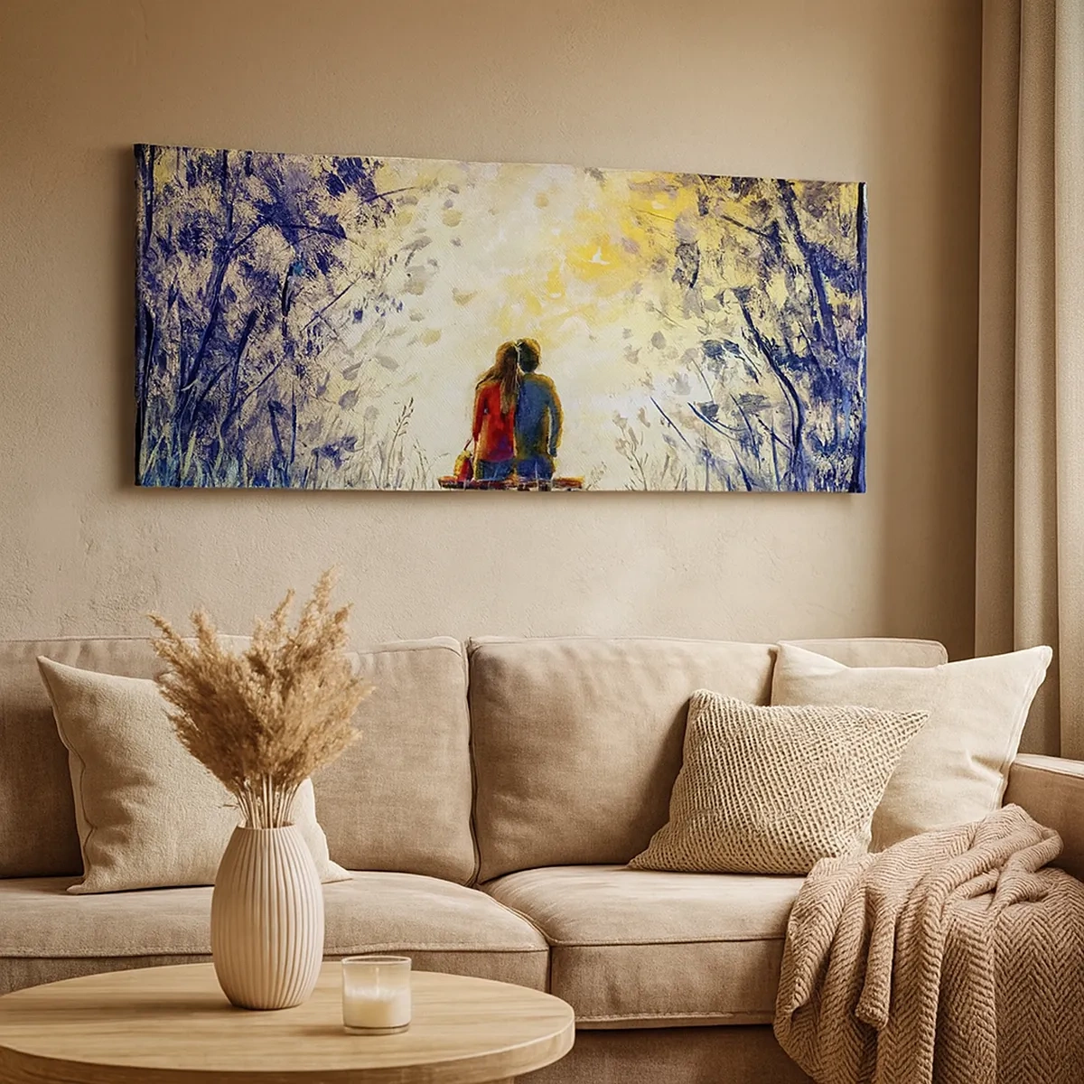 Obraz na plátne - Magický okamih - 30x30 cm