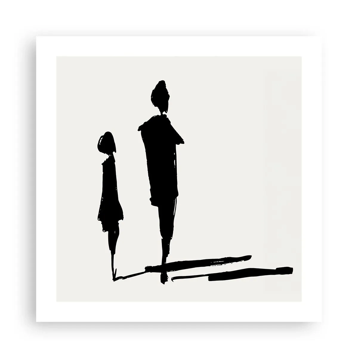 Plagát - Určite spolu? - 50x50 cm