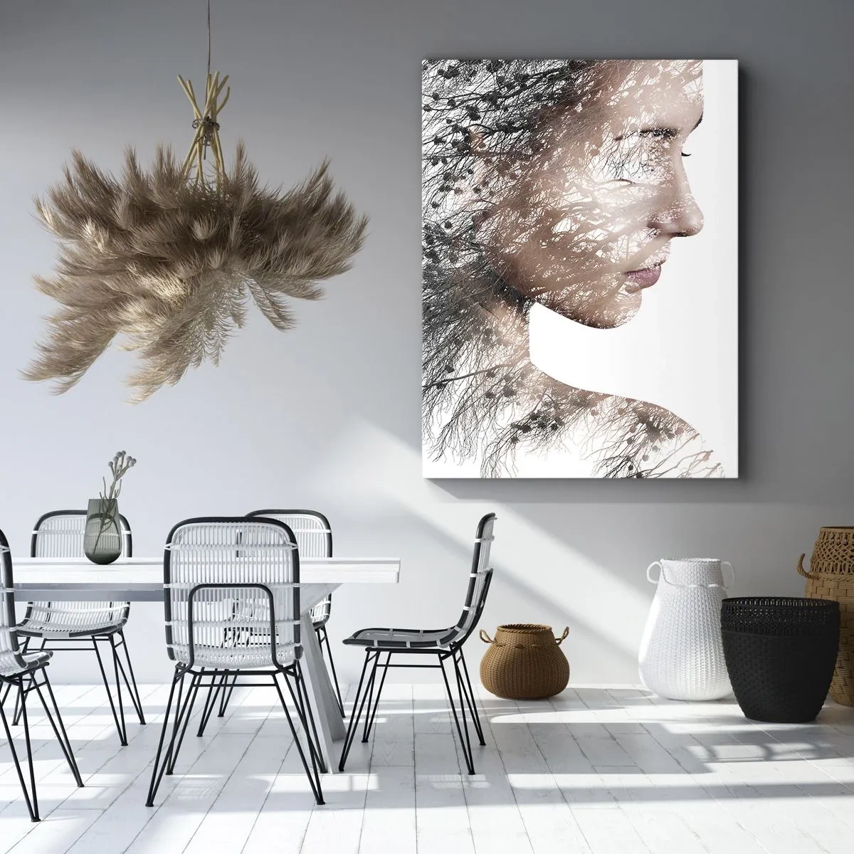 Obraz na plátne - Duch lesa - 50x70 cm