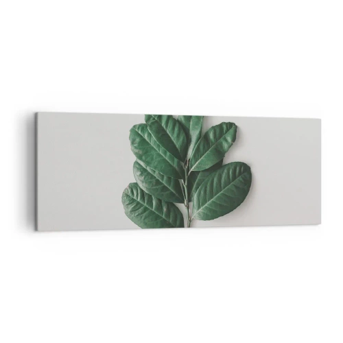 Obraz na plátne - Kresba samotnej prírody - 140x50 cm