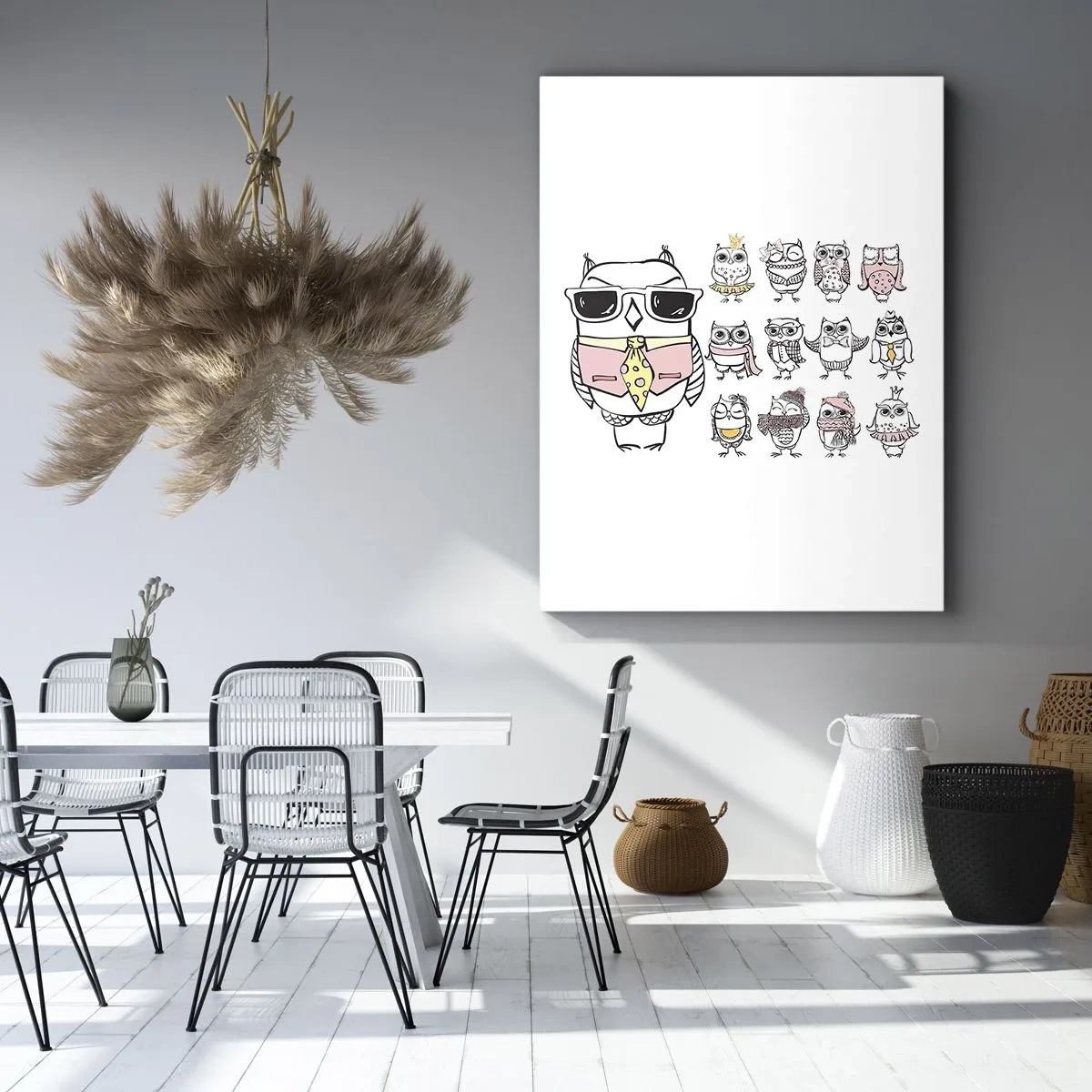 Obraz na plátne - Toľko rolí na hranie - 45x80 cm