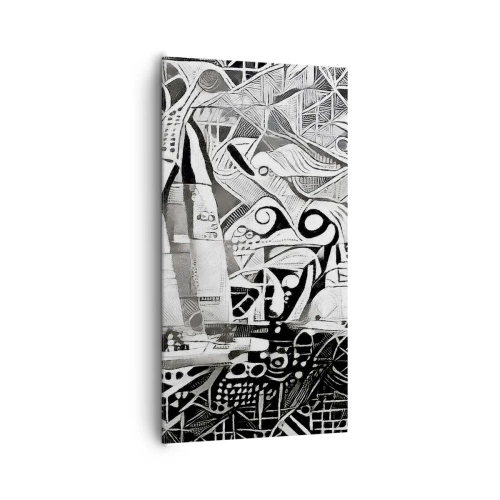 Obraz na plátne - Medzi vlnami - 65x120 cm