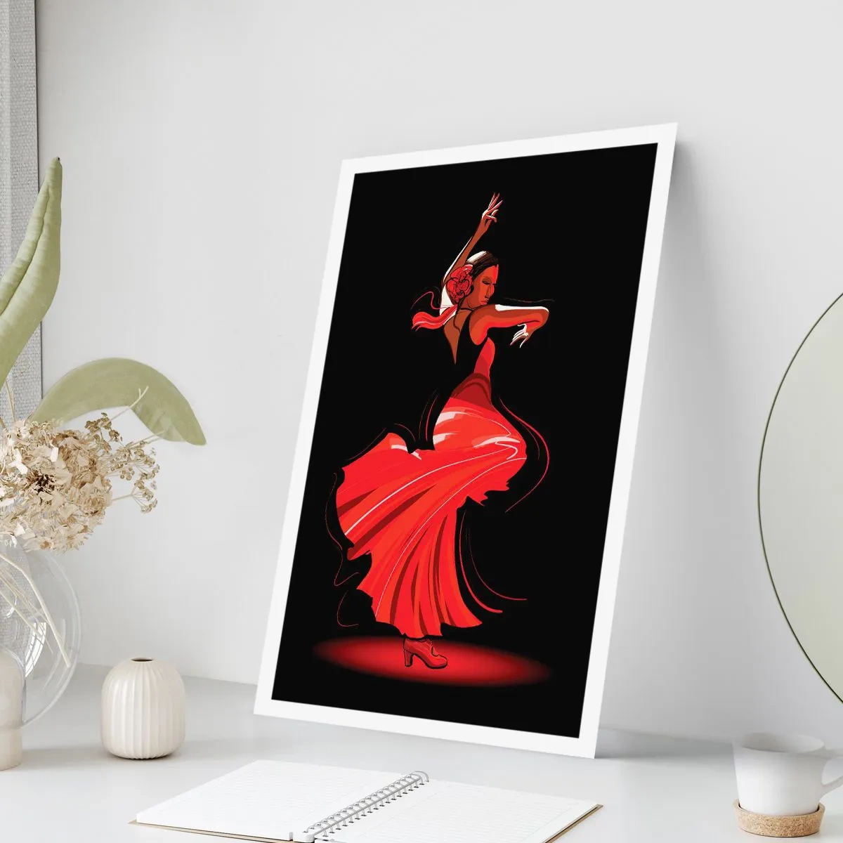 Plagát - Horúca duša flamenco - 50x70 cm