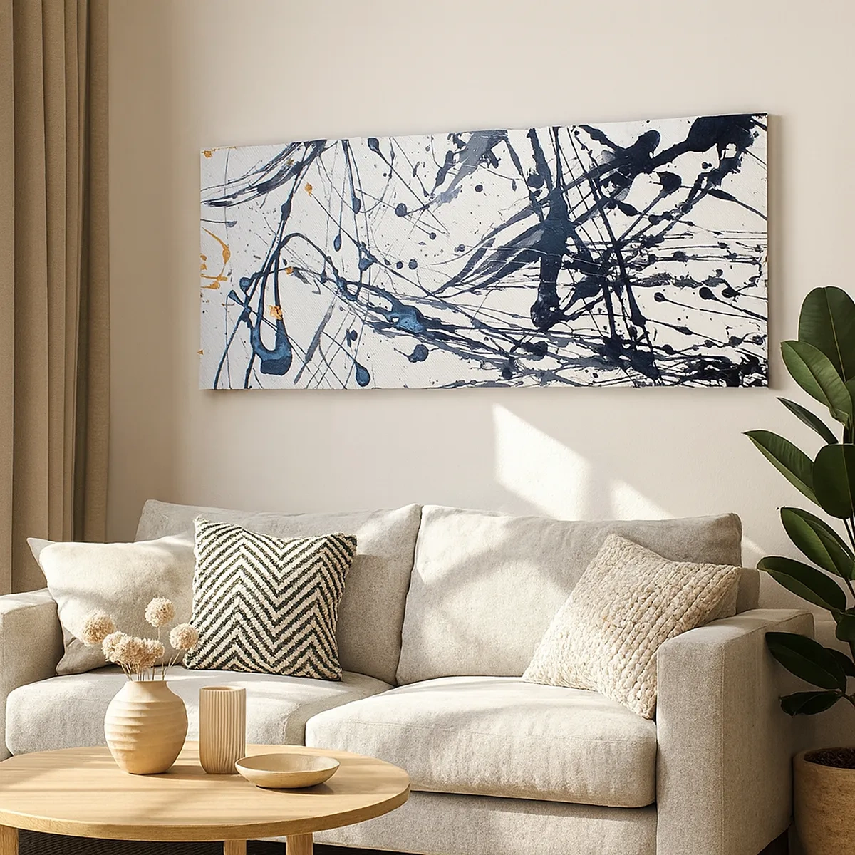 Obraz na plátne - Expresionistická abstrakcia - 30x30 cm