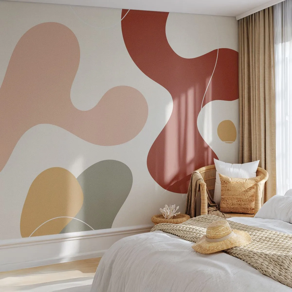 Fototapeta na mieru Samolepiaca Deluxe Sticker - Klikiháky - Abstrakcia, Kus, Predstavivosť