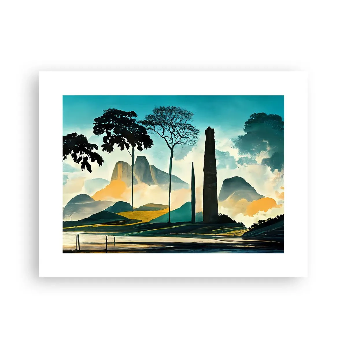 Plagát - Vyššie a vyššie - 40x30 cm