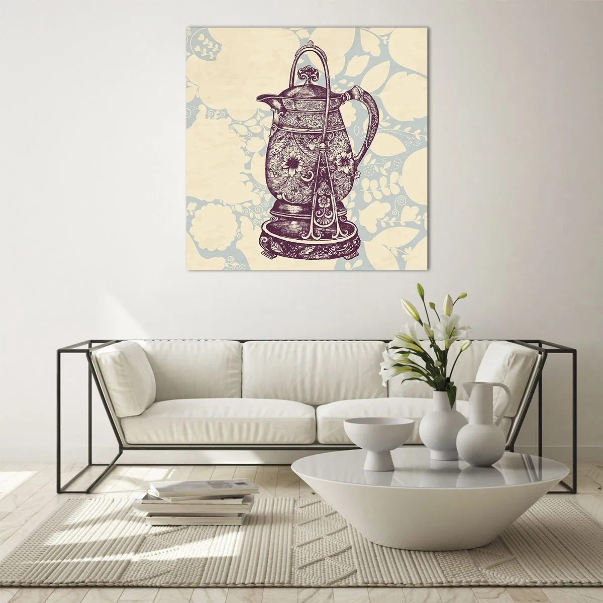 Obraz na skle - Krása všedného dňa - 60x60 cm