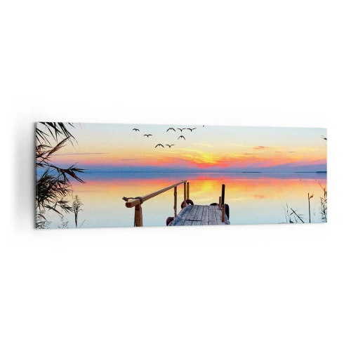 Obraz na plátne - Je čas isť späť… - 160x50 cm