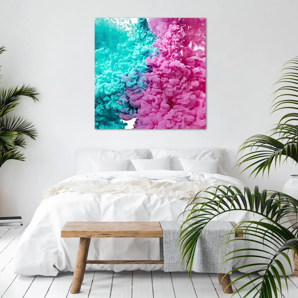 Obraz na plátne - Rozhodujúci stret - 60x60 cm