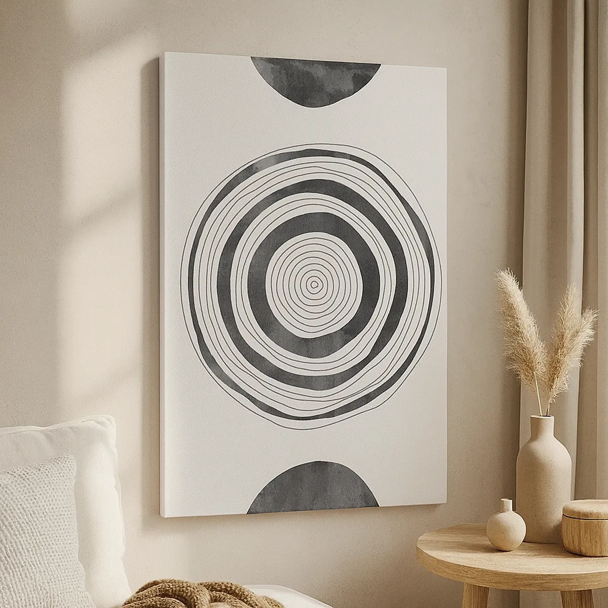 Obraz na plátne - Dôležité je to, čo je uprostred - 50x70 cm