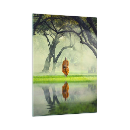 Obraz na skle - Na ceste k osvieteniu - 50x70 cm