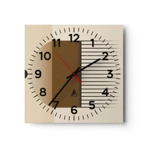 Nástenné hodiny - Rôzne stavy - 30x30 cm