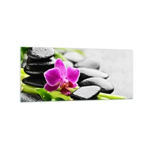 Obraz na skle - V pokojnej rovnováhe - 120x50 cm