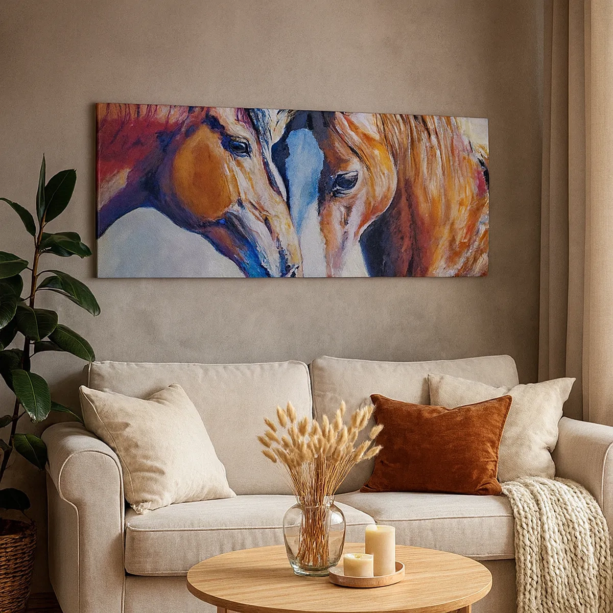 Obraz na plátne - Je to priateľstvo? Je to láska? - 30x30 cm