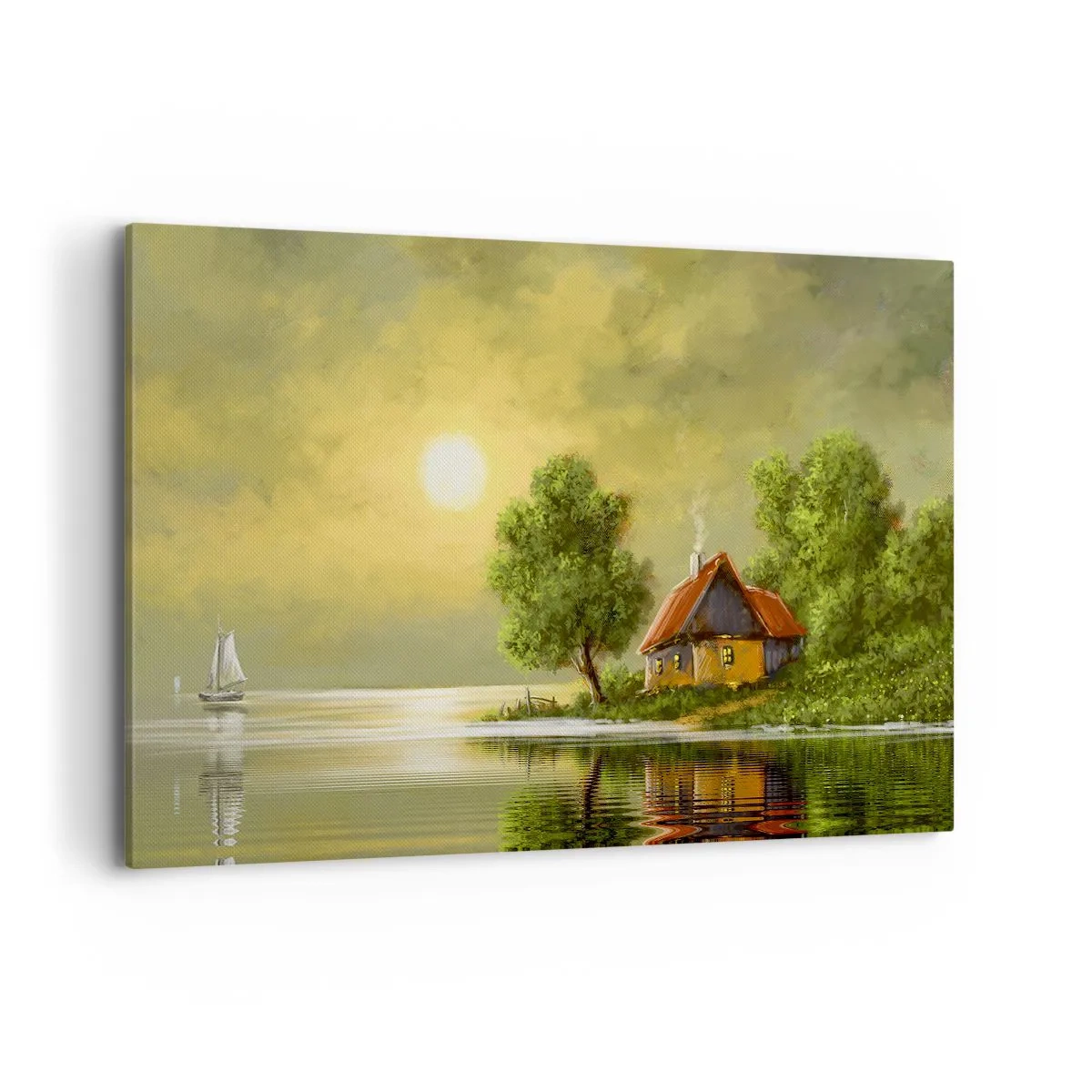 Obraz na plátne - Krásne, ako z obrázku - 120x80 cm