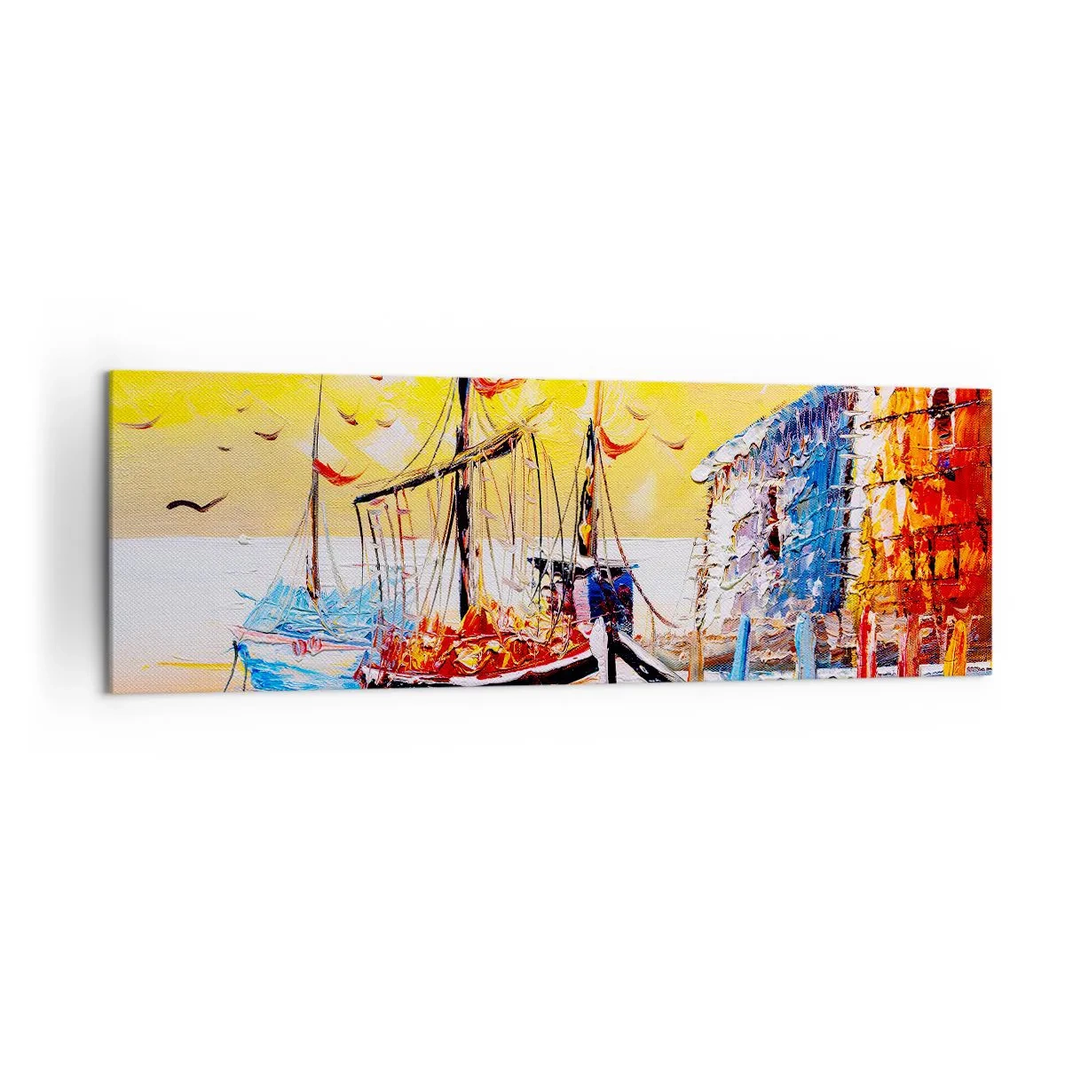 Obraz na plátne - Šťastný návrat - 160x50 cm