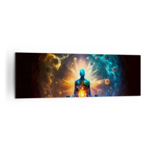 Obraz na plátne - Vesmírny pokoj - 160x50 cm