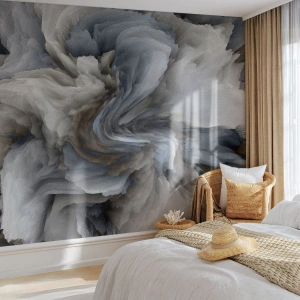 Fototapeta Premium Canvas - Kameň a kvet - 3D, Trojrozmerný, Kus - 150x105 cm