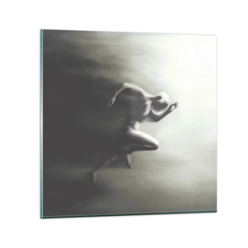 Obraz na skle - Nezastaviteľný - 40x40 cm