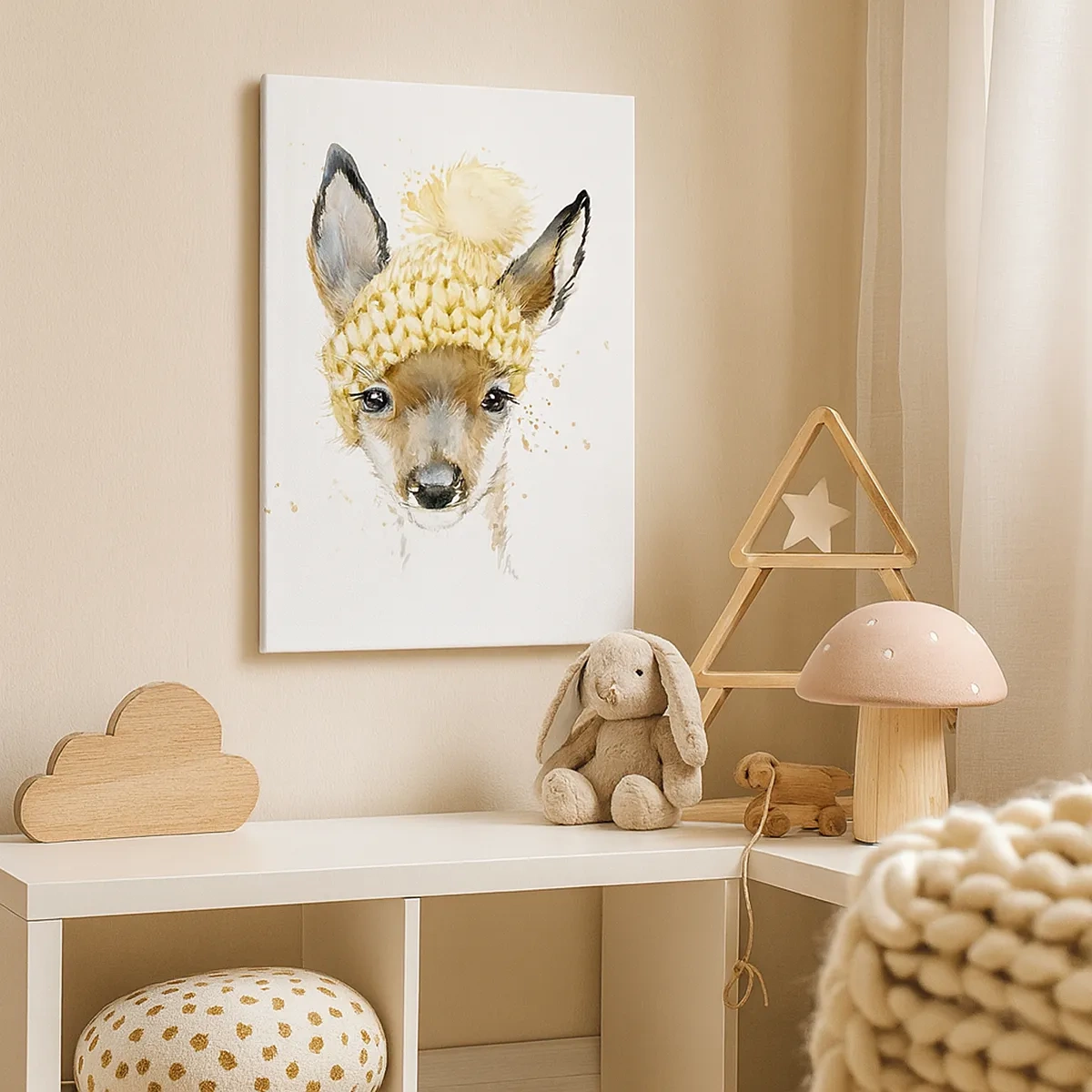 Obraz na plátne - V zime v snežnom lese - 50x70 cm