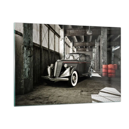 Obraz na skle - Nepominuteľná elegancia 30. rokov - 120x80 cm