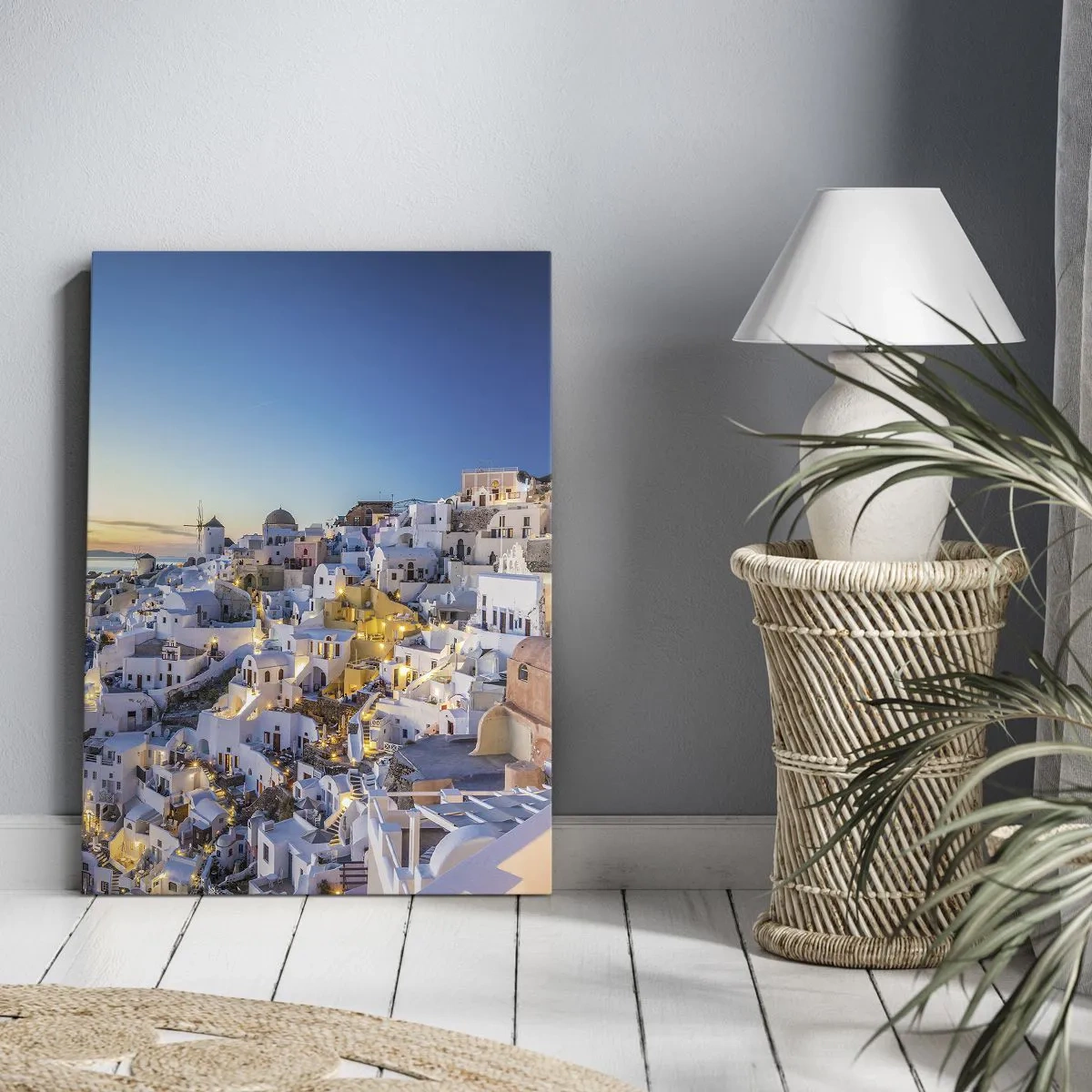 Obraz na plátne - Esencia Grécka - 55x100 cm