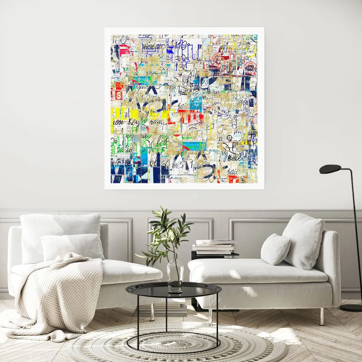 Plagát - Proste poteší oči - 60x60 cm