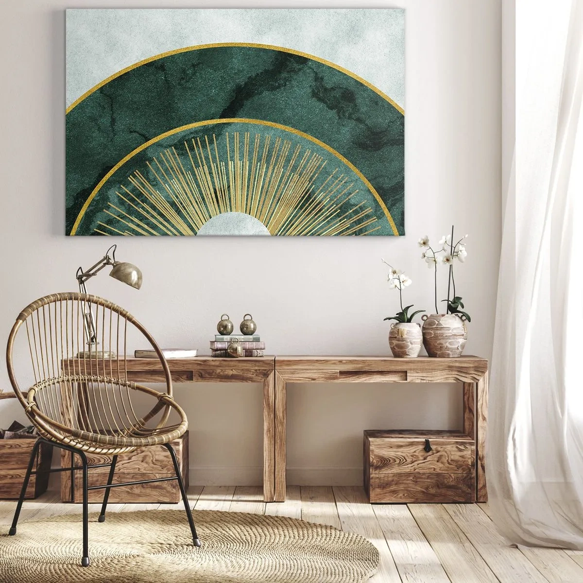 Obraz na plátne - Iná slnečná sústava - 120x80 cm