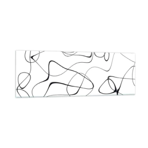 Obraz na skle - Cesty života, zákruty osudu - 90x30 cm