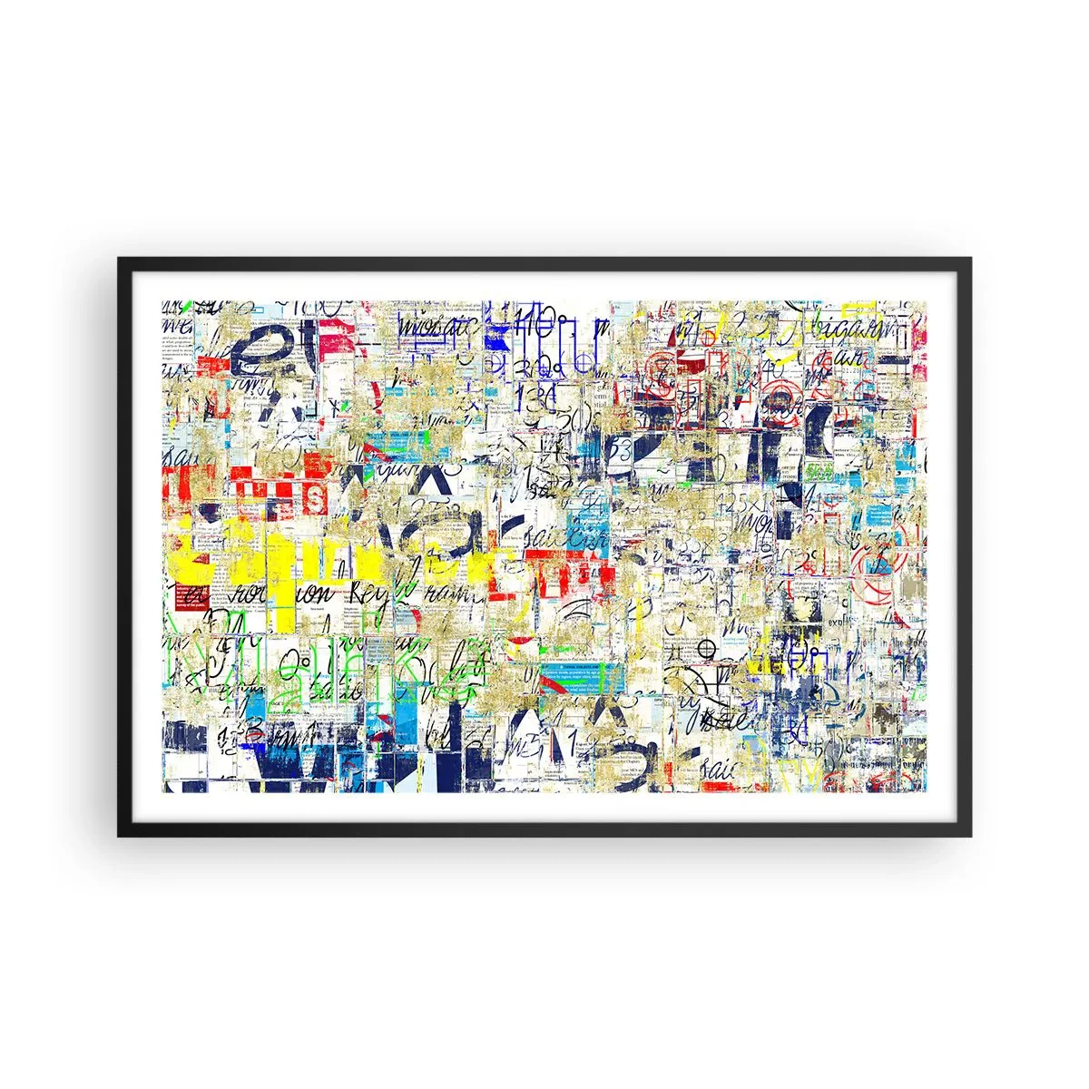Plagát v čiernom ráme - Proste poteší oči - 91x61 cm
