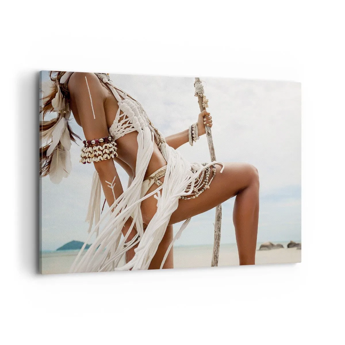 Obraz na plátne - Kňažka slnka - 120x80 cm