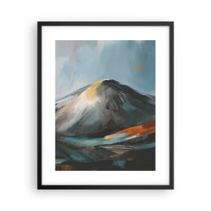 Plagát v čiernom ráme - Surové a krásne - 40x50 cm